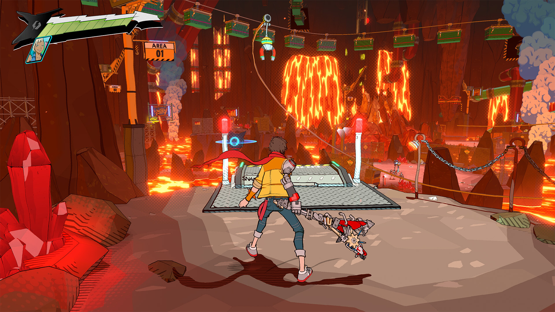 Hi-Fi Rush Gameplay Screenshot