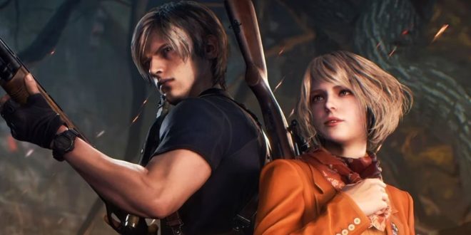 Resident Evil 4 Remake Leon and Sophie