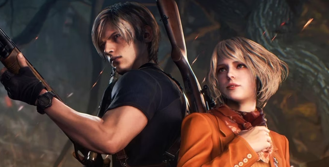Resident Evil 4 Remake Leon and Sophie