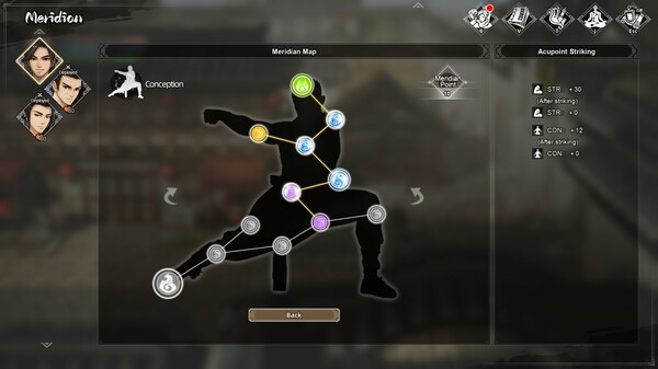 Wandering Sword Skill Tree