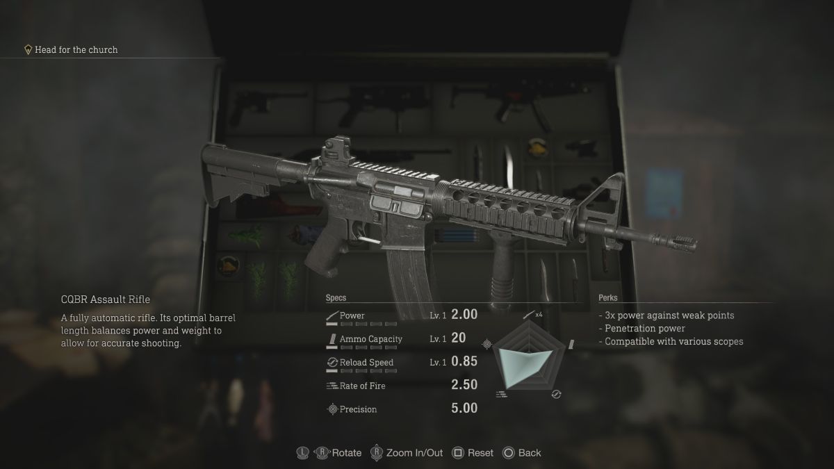 Resident Evil 4 Remake Gun