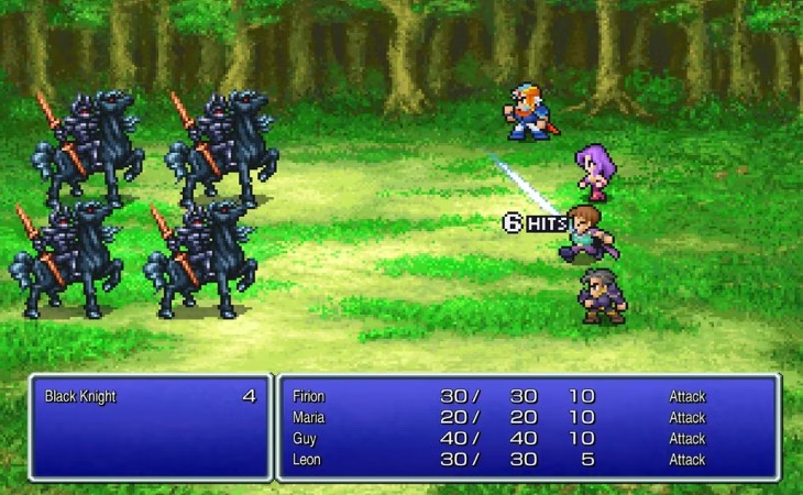 Final Fantasy Pixel Remaster Grinding