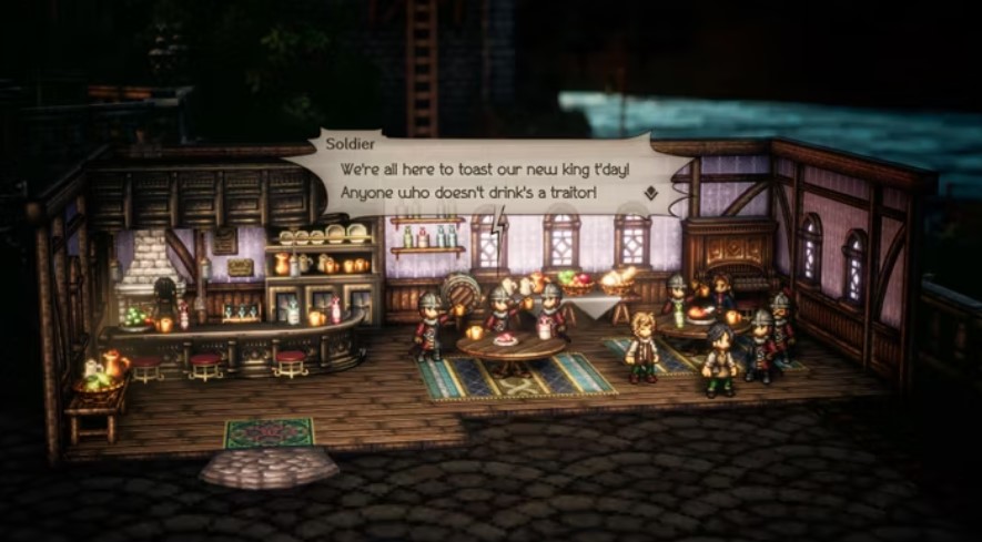 Octopath Traveler 2 Walkthrough Castti chapter 4 Town Phase