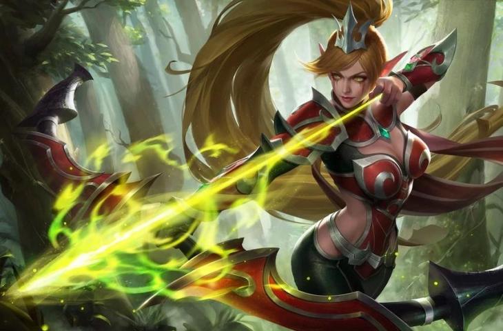 Skin Hero Miya Burning Bow