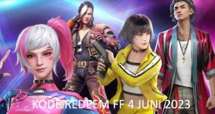 9 Kode Redeem FF 4 Juni 2023