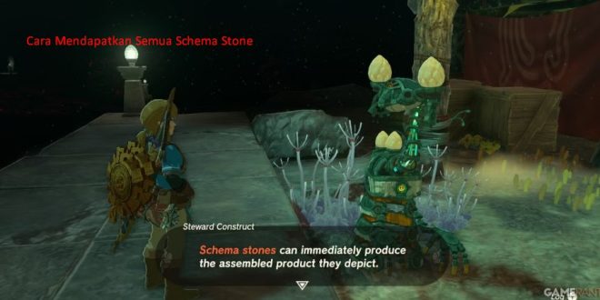 Cara Mendapatkan Semua Schema Stone