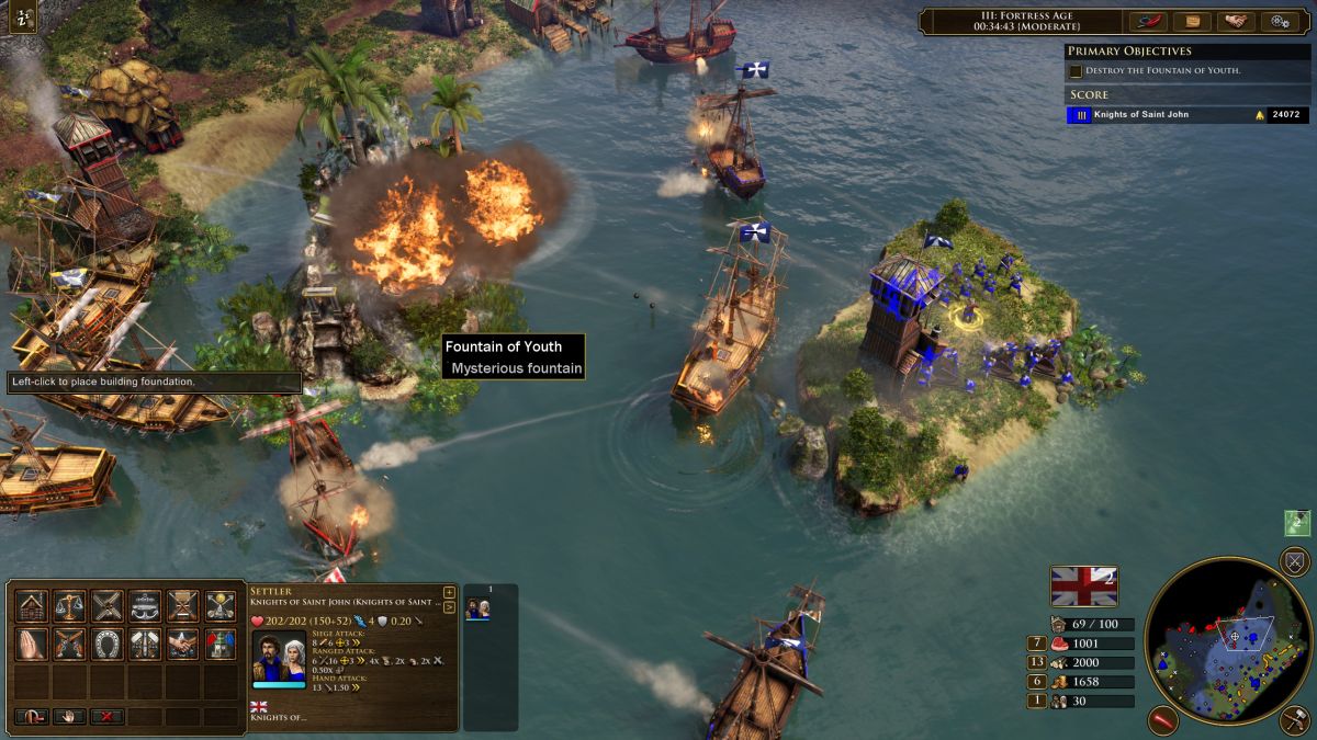 Age of Empires III Review (Esemble Studios)