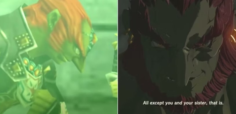 Tears of the Kingdom Identical Ganondorf Scene