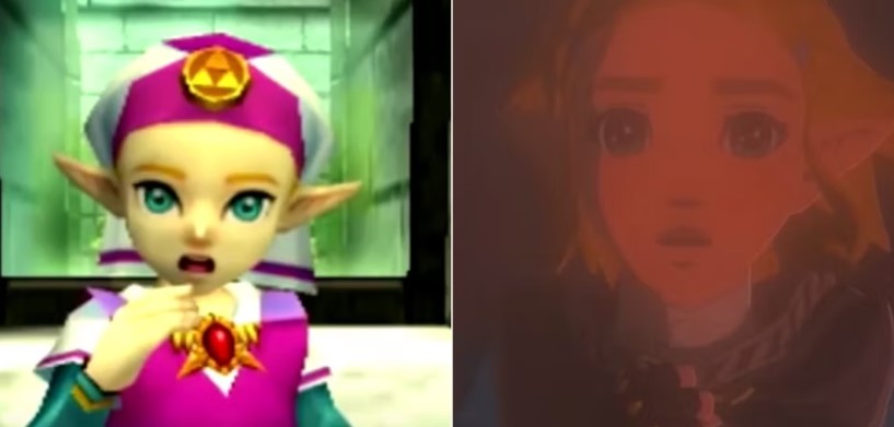 Tears of the Kingdom Zelda Gets Spooked