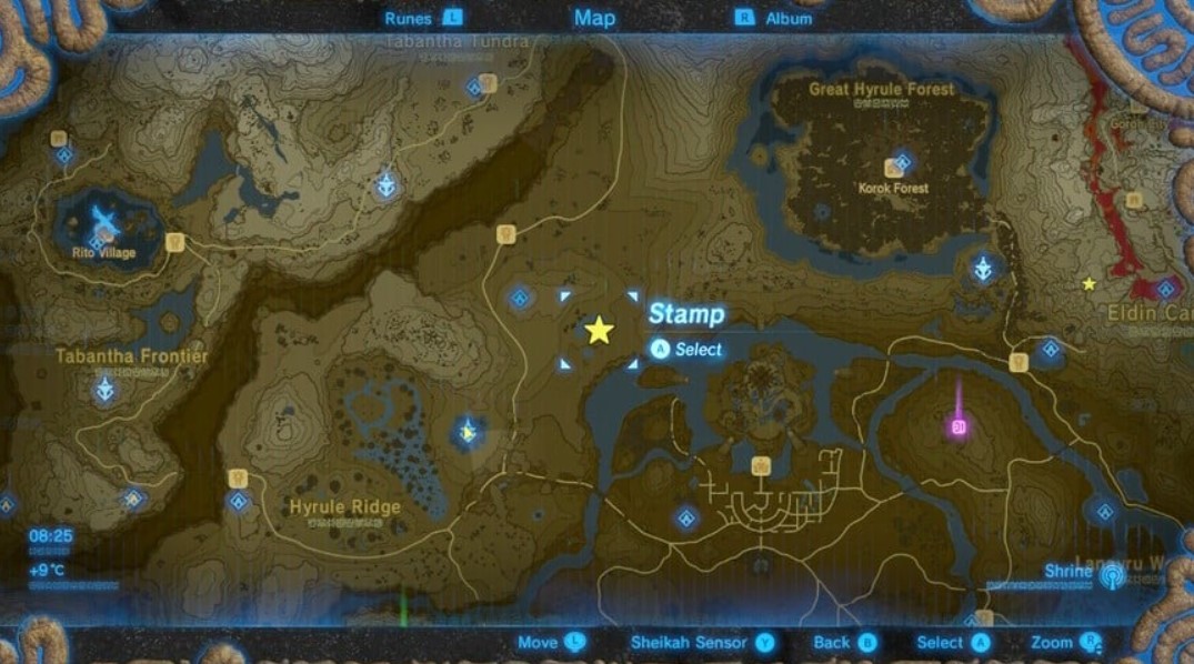 Zelda Breath of the Wild Irch Plain Location (Nintendo)