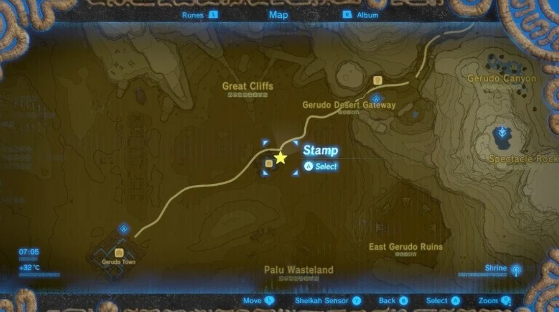 Zelda Breath of the Wild Kara kara Bazar Location