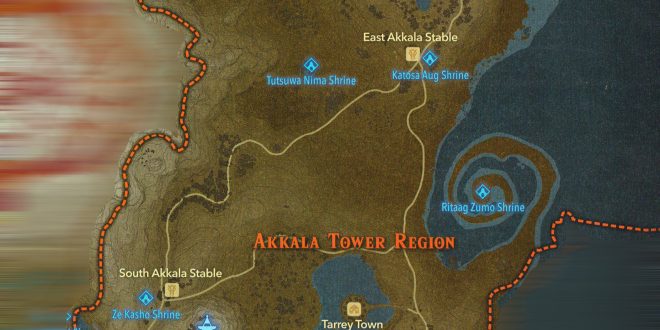 Akkala Tower Shrines Guides - Breath of the Wild (Nintendo)