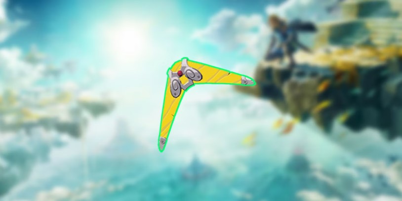 Boomerang di Zelda Tears of the Kingdom - Sea Breeze Boomerang