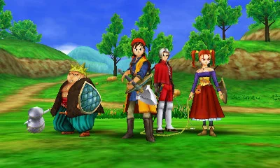 Dragon Quest 8 - Journey Of The Cursed King - 3DS (Square Enix)