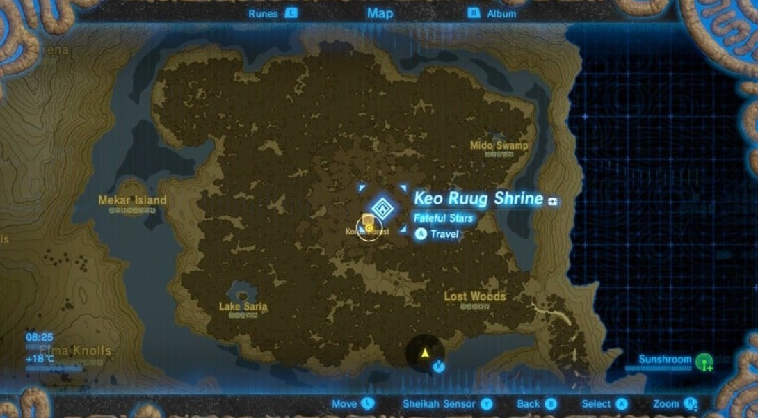 How to find Keo Ruug shrine (Nintendo)