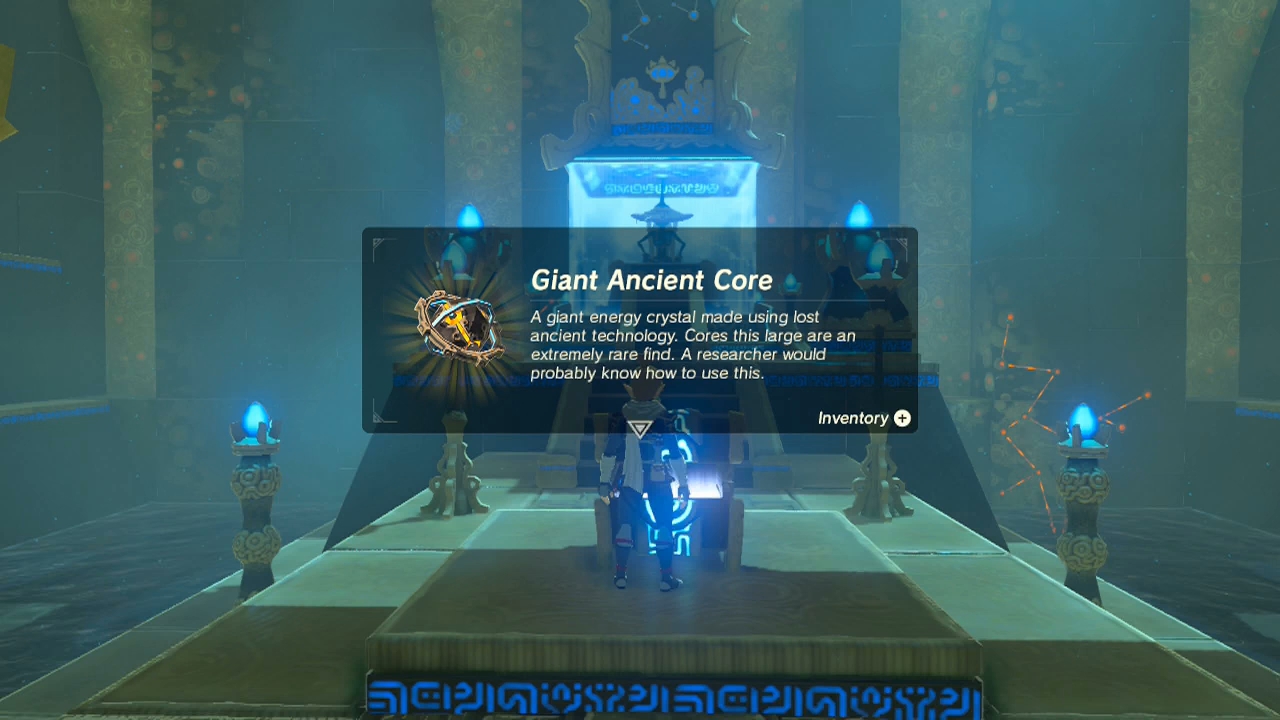 Ritaag Zumo shrine Treasure - Zelda Breath of the Wild (Nintendo)