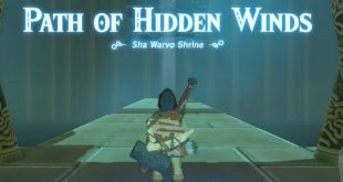 Sha Warvo Shrine - Path of Hidden WInd (Nintendo)