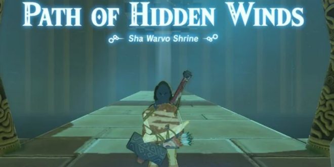 Sha Warvo Shrine - Path of Hidden WInd (Nintendo)