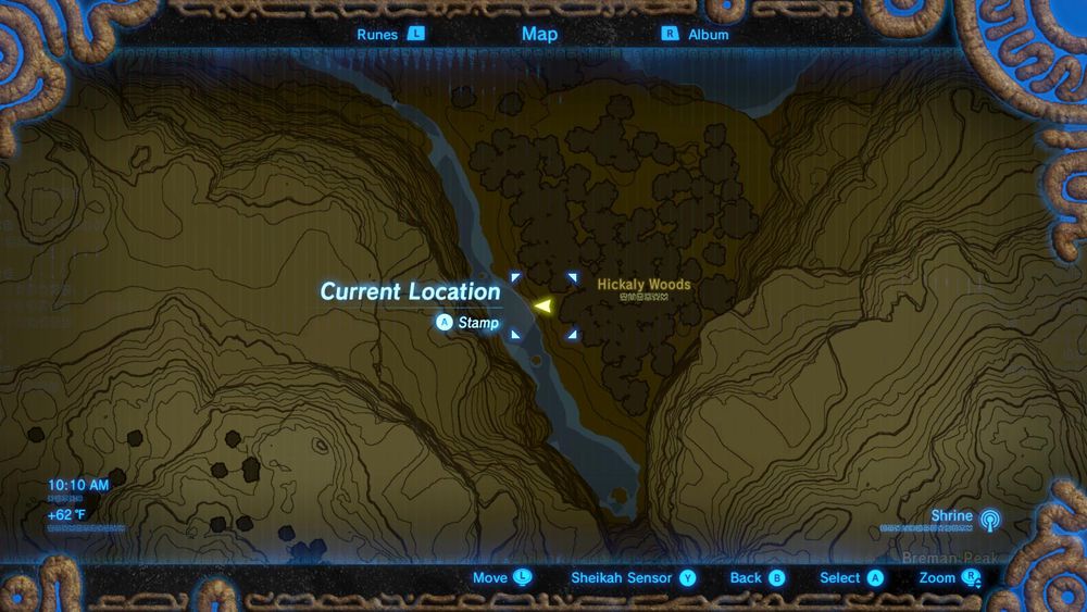 TOTO SAH SHRINE LOCATION (Nintendo)