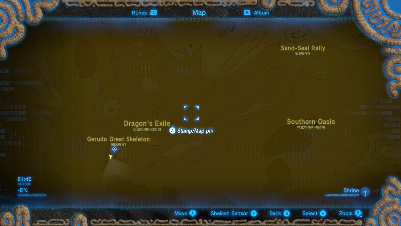 Tera Fairy Fountain Location - Zelda Breath of the Wild (Nintendo)