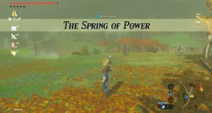 Tutsuwa Nima Shrine Guides Shrine Quest Spring of Power - Breath of The Wild (Nintendo)