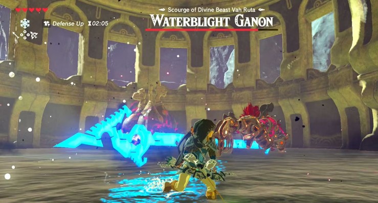 Vah Ruta Guides Waterblight Ganon (Nintendo)