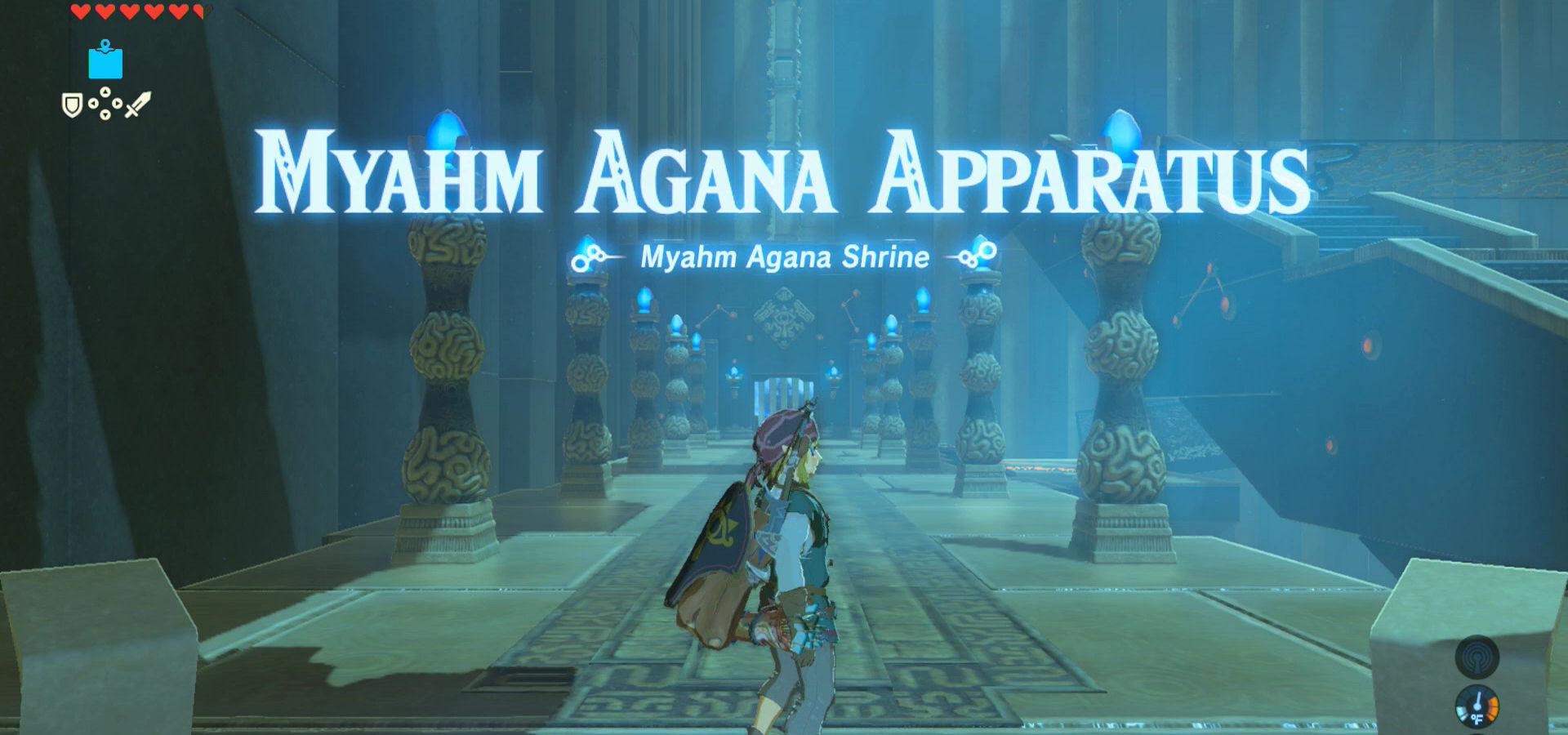 Zelda Breath Of The Wild Myahm Agana Shrine