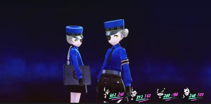 Carolline and Justine Persona 5