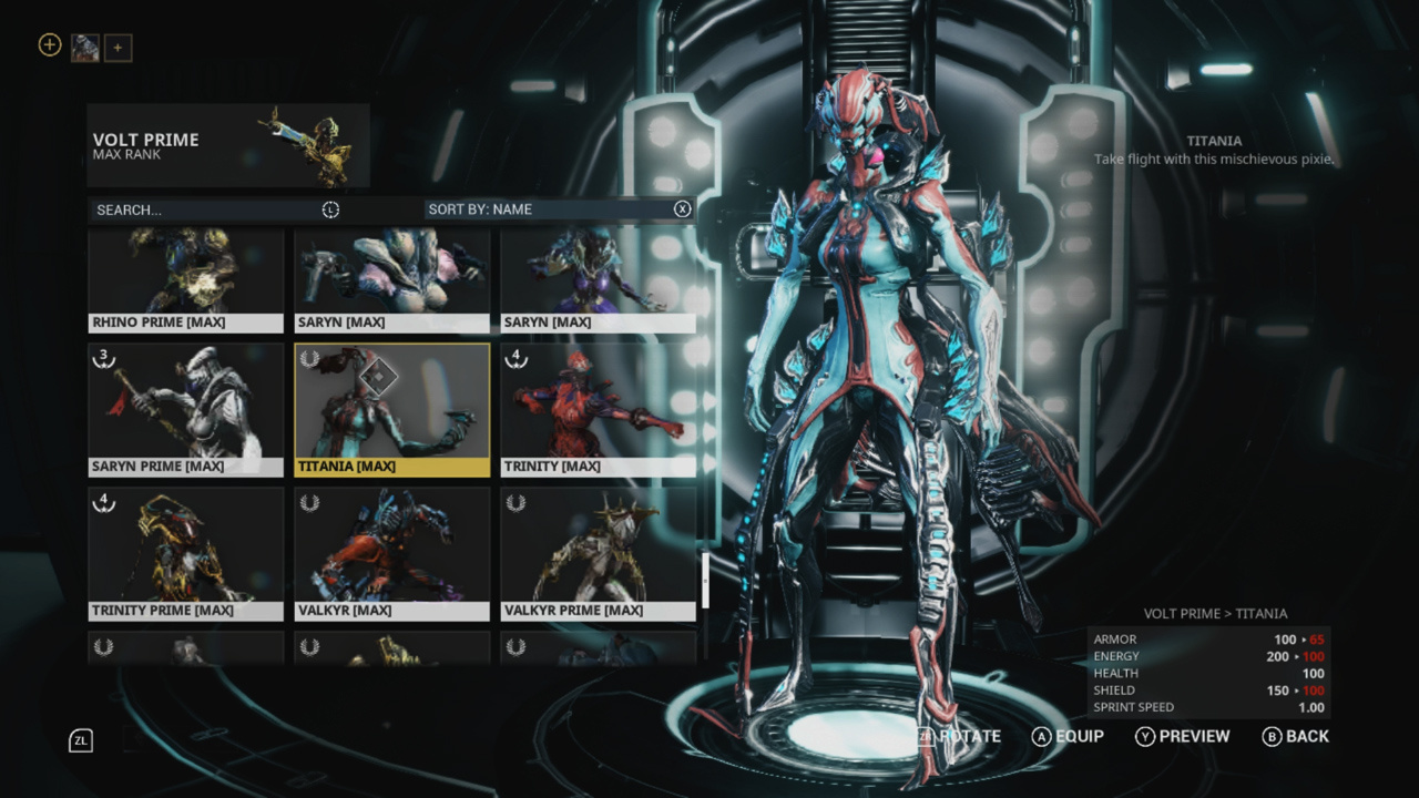 Warframe Review untuk Nintendo Switch